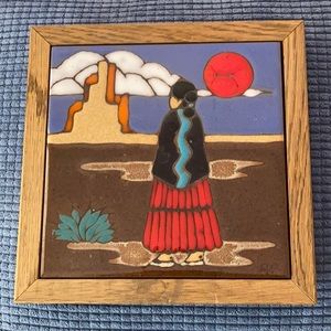 vintage Tiles by Elany hand painted tile